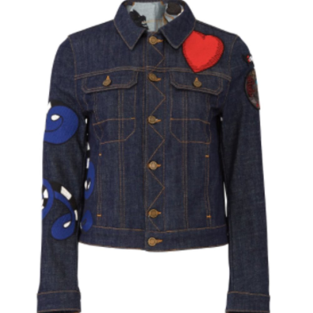 Zadig & Voltaire Kioky Brode Denim Jacket